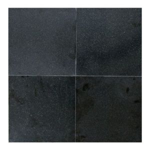 Premium Black 24x24 Honed Granite