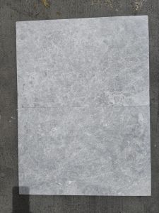 Tundra Grey 16x24 3CM Marble Paver - Sandblasted Finish