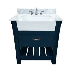 Farmington Blue 31" Vanity Combo (Sink + Countertop) All In One