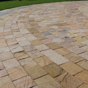 Camel Dust 6x9 1.25" Driveway Paver Stone