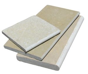 French Vanilla 12X24 3CM Limestone Pool Coping