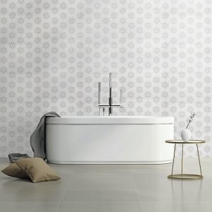 FREE SHIPPING - Bayeux Country Geometro Recylcled Glass Mosaic Tile