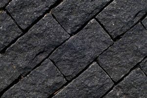 Black Granite 4"x8" CobbleStone