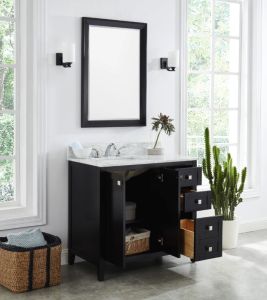 Espresso Vancouver 49" All-In-One Single Sink Vanity
