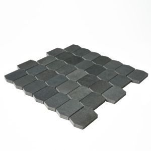 FREE SHIPPING - Basalt Gray Picket Adelaine Mosaic