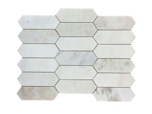 FREE SHIPPING - Georama Picket Honed Marble Mosaic