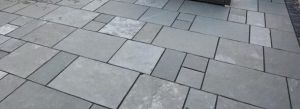 Blue Indigo 24X24 1" Thick Paver (4 Sides Straight Cut)