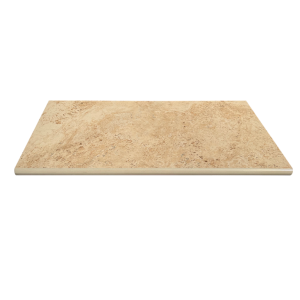 FREE SHIPPING - Tierra Ivory "WAVE" 12X24 Porcelain 2CM Pool Coping