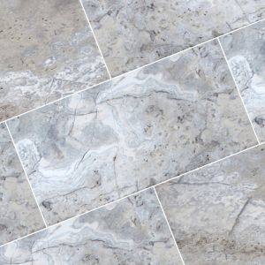 Silver Travertine 16x24 3CM Travertine Paver (PREMIUM) 