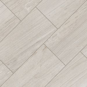 LAPATO 3D - Malhari White 12x24 Semi Polished Porcelain Tile