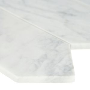 FREE SHIPPING - Georama Picket Honed Marble Mosaic
