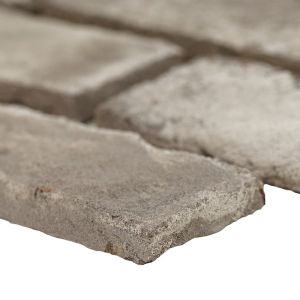 Doverton Gray Clay Brick On Mesh