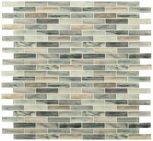 FREE SHIPPING - Lazio Brick Interlokcing Glass Tile