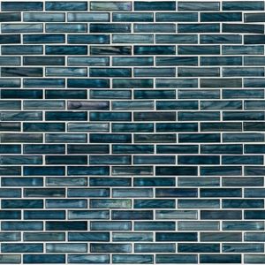 Oasis Blast 1x4 Crystallized Glass Mosaic