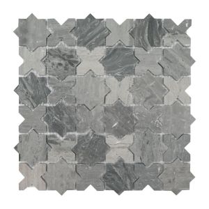 Montague Blue Oak Pattern Marble TIle