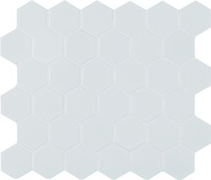 FREE SHIPPING - Retro Hexo Bianco Glossy 2x2 Mosaic