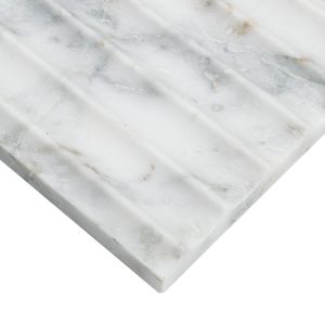 Arabescato Venato Valentino Fluto 12x24 Honed Marble Tile