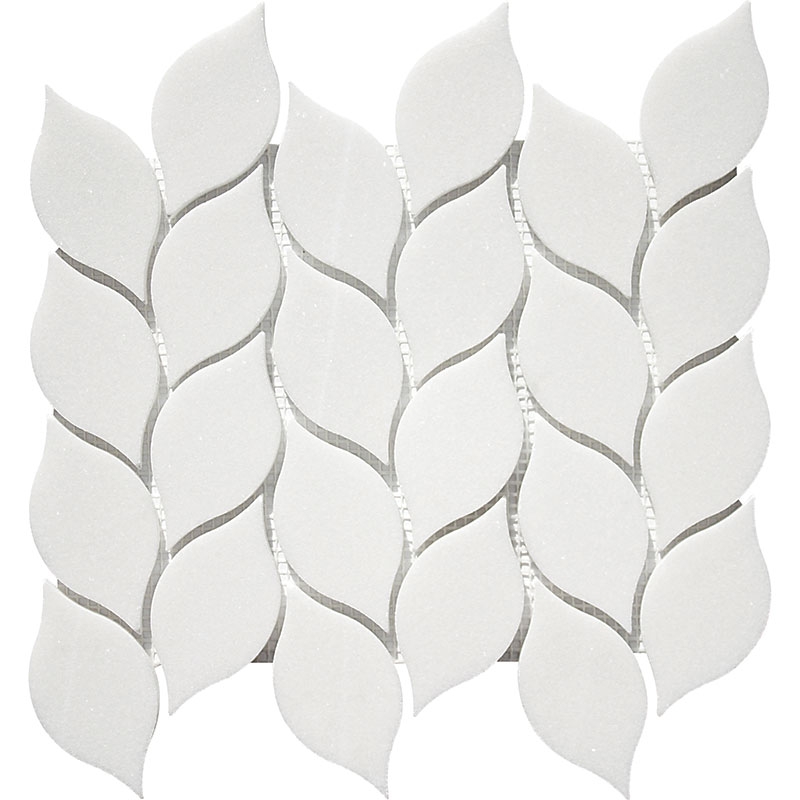 Buy FREE SHIPPING - Thassos White Leaf Mosaic Tile | Marble Tile ...